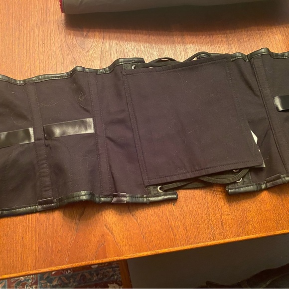 Black Corset with Silver Accents - Picture 3 of 8